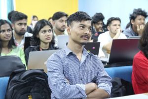 Students taking demo classes for AI/ML